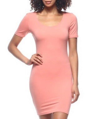 Bodycon T-shirt mini dress